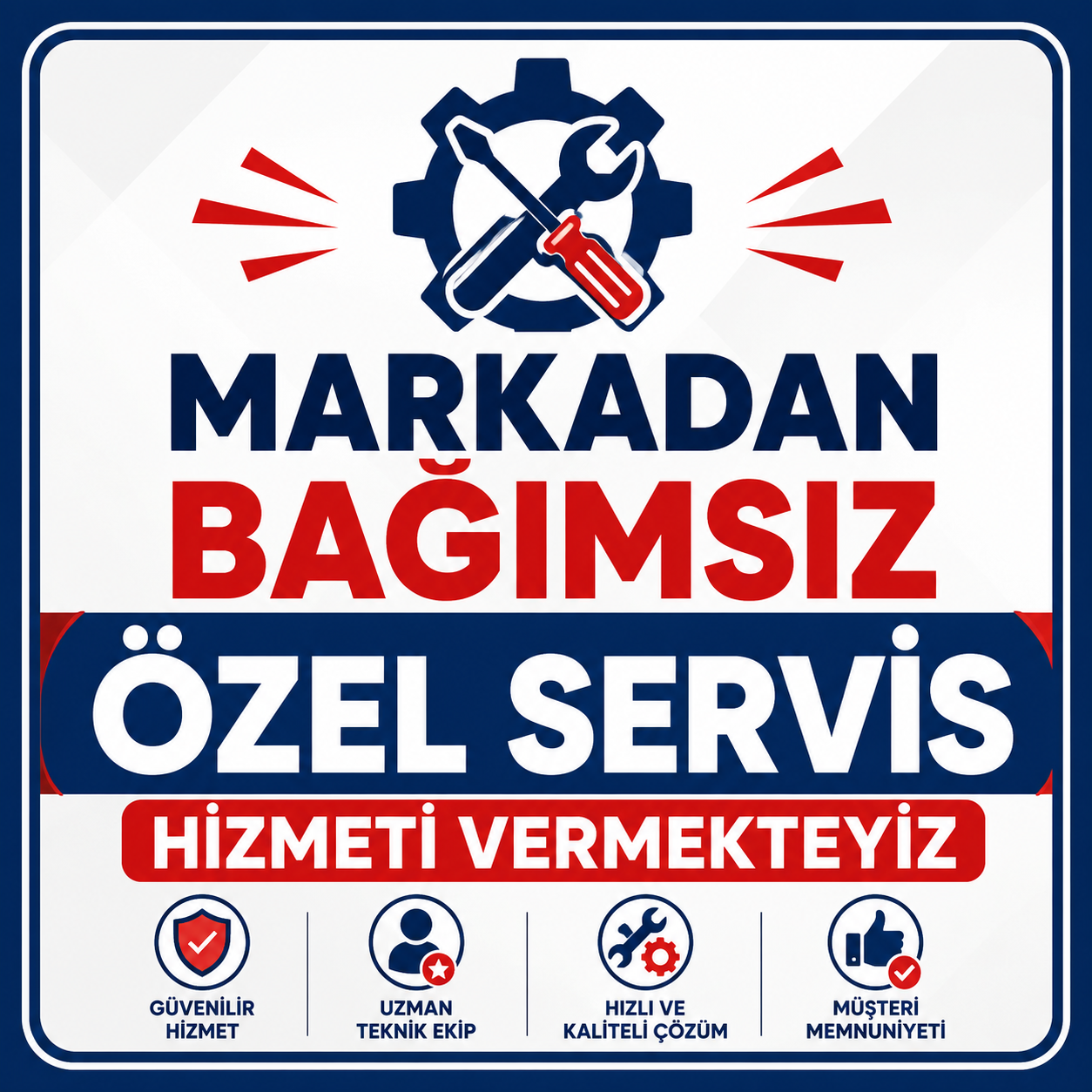 Melikgazi Teknik Servisi markadan bağımsız özel servis hizmeti